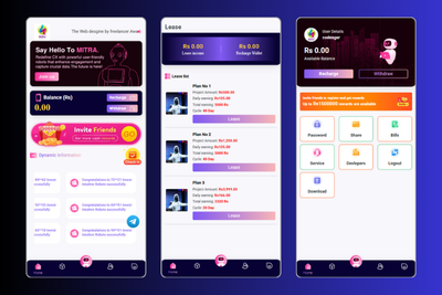 Purple Mine Invest HYIP PHP Script