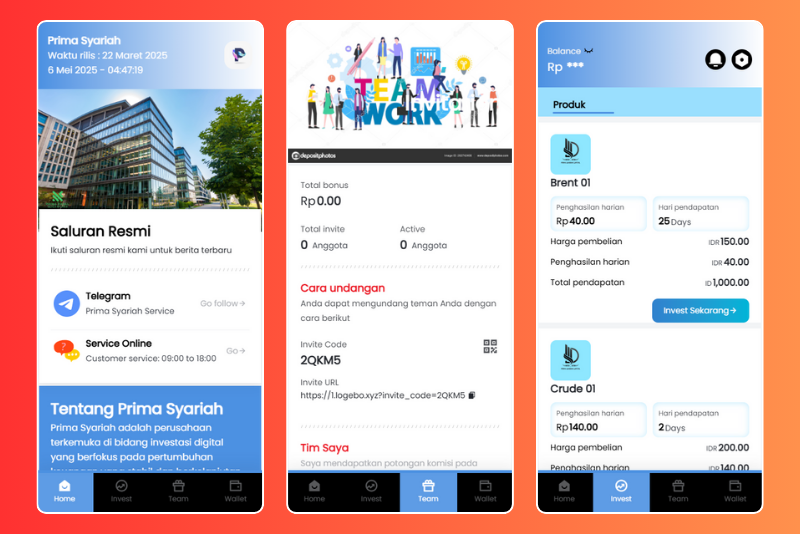 Prima Investment HYIP PHP Script