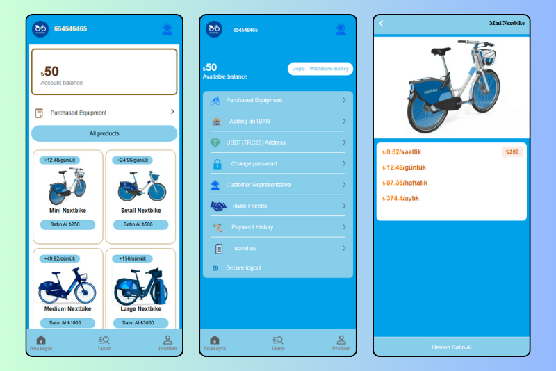 NextBike Investment PHP Script
