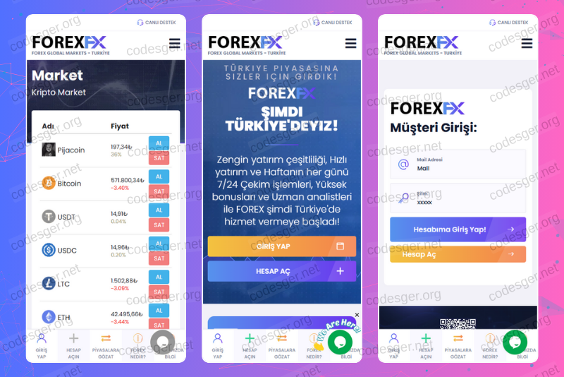 FOREX FX Investment PHP Script