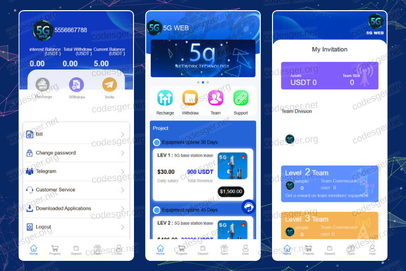 5G WEB HYIP Invest PHP Script