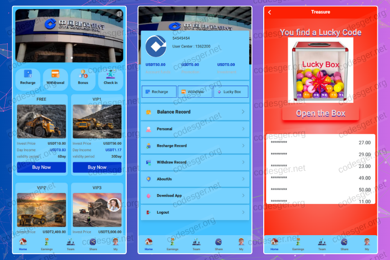 Mining Power HYIP Investment PHP Script