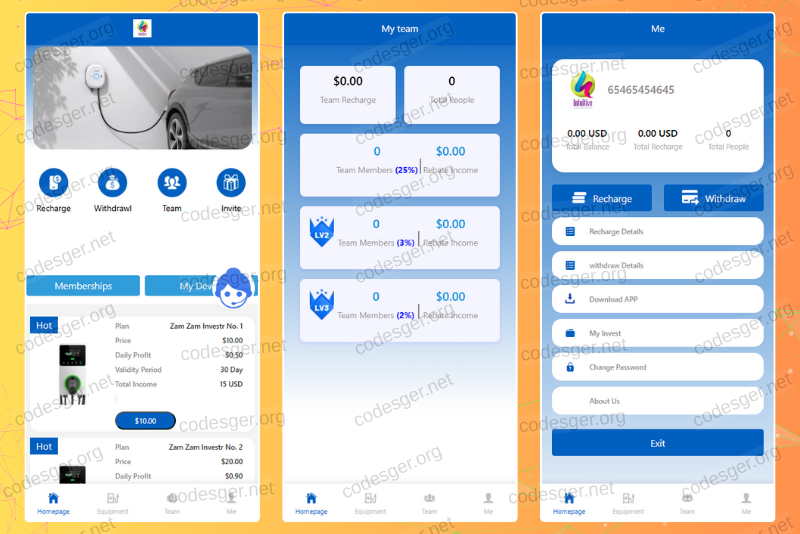 Rewal Energy HYIP Investment PHP Script