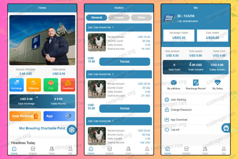 Moy Park HYIP Investment PHP Script