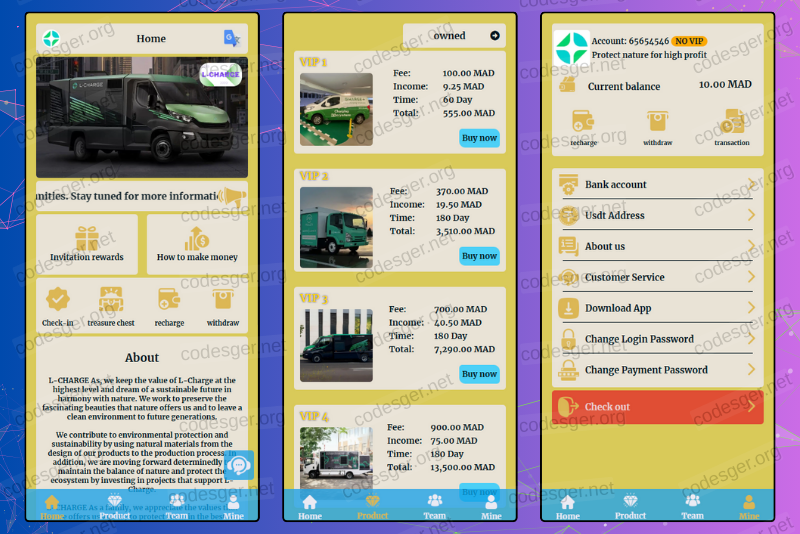 L-Charge HYIP Investment PHP Script