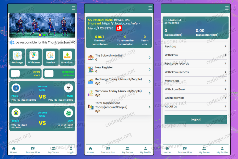 MCFC Football Money HYIP Investment PHP Script