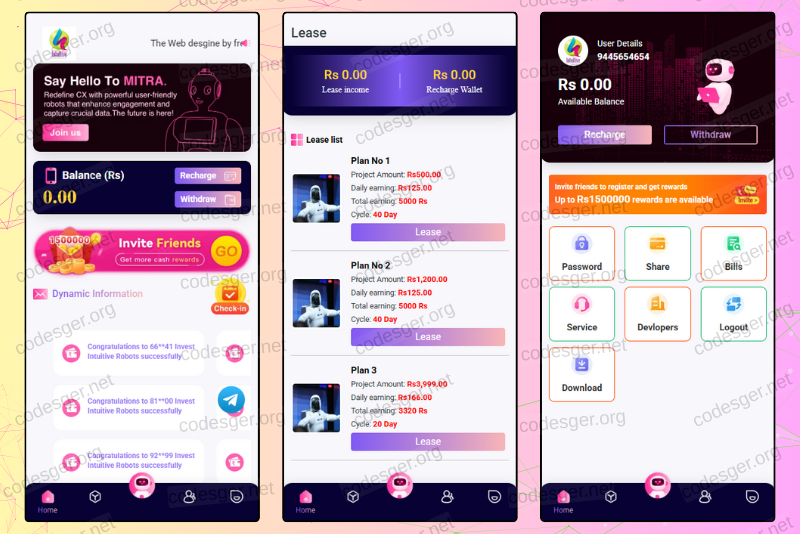 Purple Mine HYIP Investment PHP Script