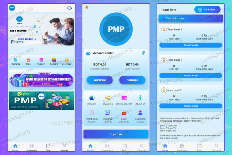 PMP HYIP Investment PHP Script