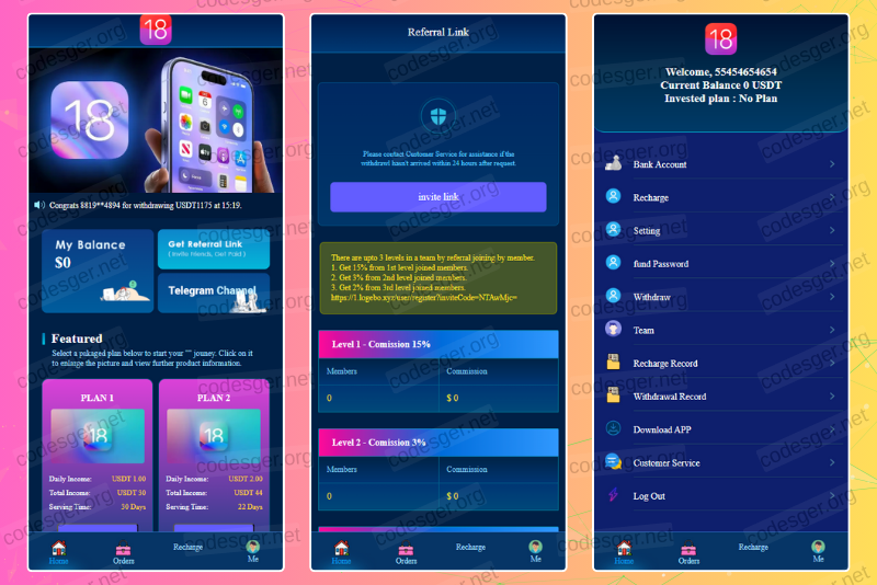 iOS 18 HYIP Investment PHP Script