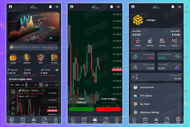 Forex Trade HYIP Investment PHP Script