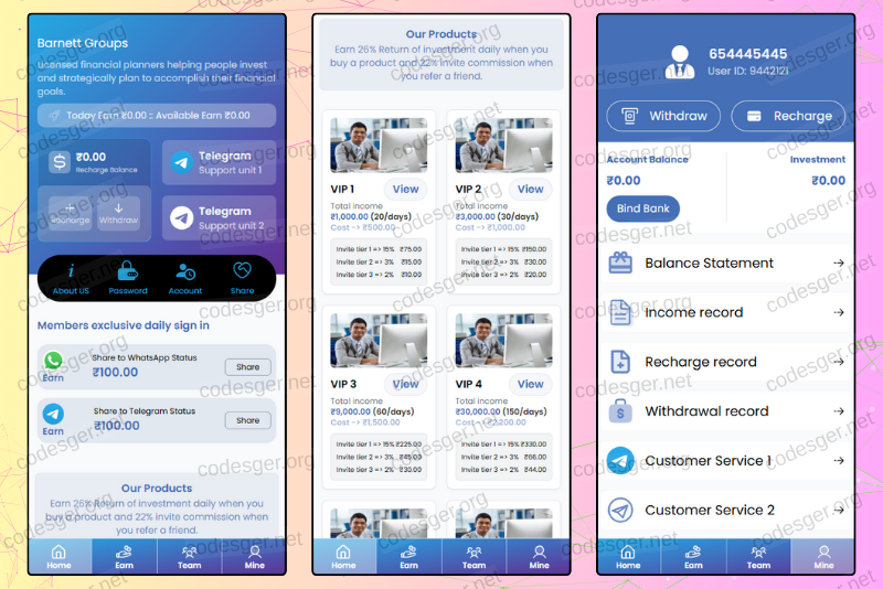 Barnett Groups HYIP Investment PHP Script
